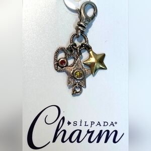 Silpada Shoot For The Stars Charm
